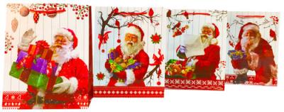 Opakowanie Torebka laminowana Mikołaj A5 12 sztuk