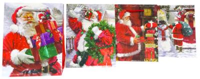 Opakowanie Torebka laminowana Mikołaj Mini 12 sztuk