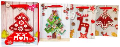 Opakowanie Torebka Lux Pop-Up Święta A5 12 sztuk