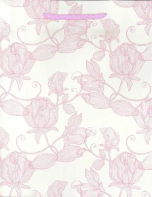 Torebka prezentowa M brokatowa 1324-4. Wydawca: Wydawnictwo Duszpasterstwa Rolników. SmakLiter.pl Opakowanie Torebka prezentowa M brokatowa 1324-4