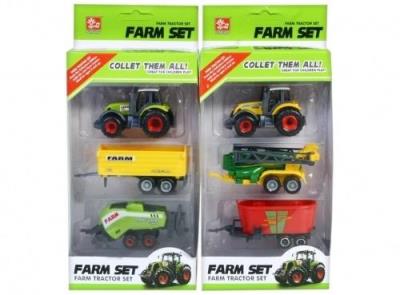 Opakowanie Traktor metalowy z akcesoriami