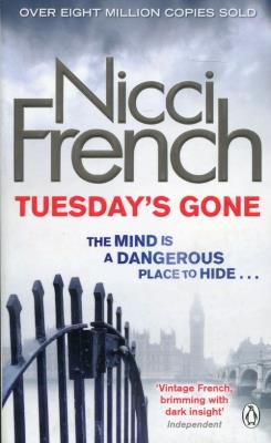 Tuesday's Gone. Autor: French Nicci. SmakLiter.pl Okładka książki Tuesday's Gone