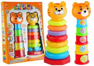 Opakowanie Układanki edukacyjne dla malucha kubeczki podkowy