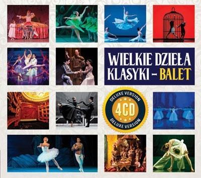 Okładka książki Wielkie Dzieła Klasyki - Balet (4CD)