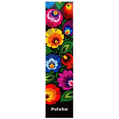 Opakowanie Zakładka do książki łowicka czarna Polska FOLKSTAR