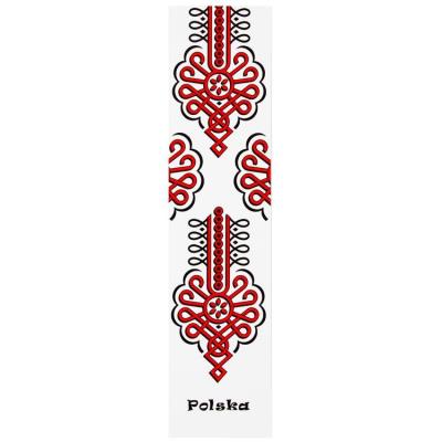 Opakowanie Zakładka do książki podhalańska biała FOLKSTAR