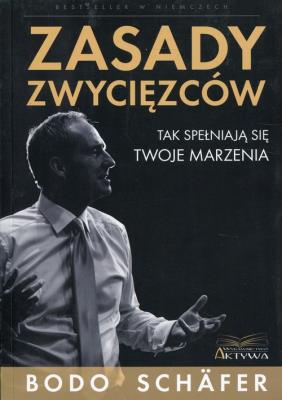 Zasady zwycięzców. Autor: Bodo Schfer. SmakLiter.pl Okładka książki Zasady zwycięzców