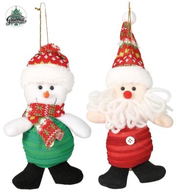 Opakowanie Zawieszka Mikołaj Bałwanek 15 cm