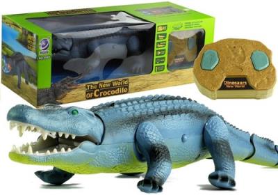 Opakowanie Zdalnie sterowany aligator niebieski
