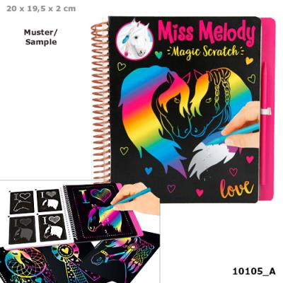 ZESTAW KREATYWNY MAGIC SCRATCH MISS MELODY 10105. Wydawca: PLUS-Z. SmakLiter.pl Opakowanie ZESTAW KREATYWNY MAGIC SCRATCH MISS MELODY 10105