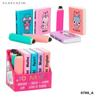 Opakowanie ZESTAW MINI GUMEK TOP MODEL 7 SZTUK 8780A