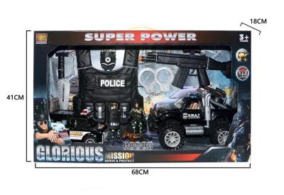 Opakowanie Zestaw policyjny z kamizelką