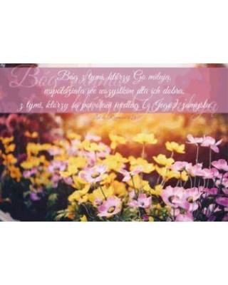 Opakowanie A Kartka składana - Bóg z tymi którzy go miłują