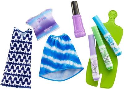 Opakowanie Barbie Crayola Zrób to sama - Stylowe szablony