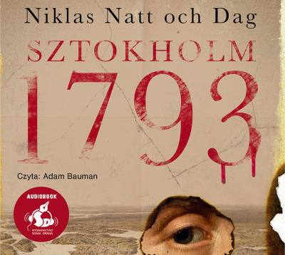 CD MP3 SZTOKHOLM 1793. Autor: NIKLAS NATT-OCH-DAG. SmakLiter.pl Okładka książki CD MP3 SZTOKHOLM 1793