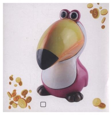 Opakowanie Ceramiczna skarbonka Tukan B mix 3 kolory