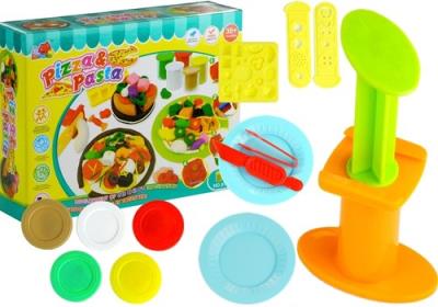 Opakowanie Ciastolina Pizza i Makaron 5 Kolorów Wyciskarka