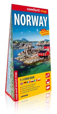 Okładka książki Comfort! map Norwegia (Norway) 1:1 000 000