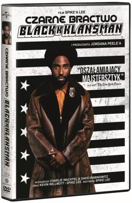 Czarne bractwo. Blackkklansman. Wydawca: Filmostrada. SmakLiter.pl Opakowanie Czarne bractwo. Blackkklansman