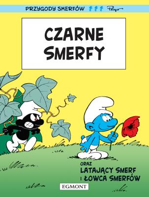 Czarne Smerfy T.14. Autor: Peyo, Yvan Delporte. SmakLiter.pl Okładka książki Czarne Smerfy T.14