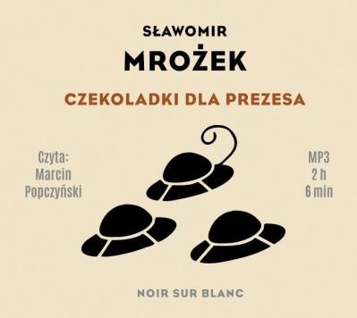 Okładka książki Czekoladki dla Prezesa. Audiobook