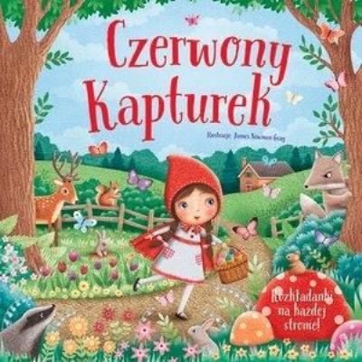 Czerwony Kapturek. Autor: James Newman Gray (ilustr.). SmakLiter.pl Okładka książki Czerwony Kapturek