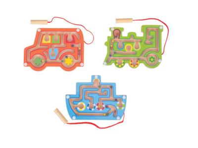 Opakowanie Drewniany mini-labirynt - mix kolorów