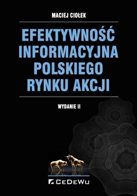 Okładka książki Efektywność informacyjna polskiego rynku akcji