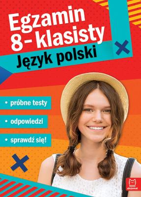 Okładka książki Egzamin ósmoklasisty. J.polski - próbne testy