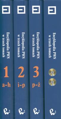 Opakowanie Encyklopedia PWN w trzech tomach +2CD