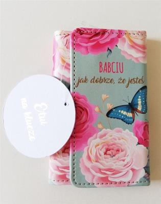 Etui na klucze, Babciu jak dobrze, że jesteś, morskie. Wydawca: Jawi. SmakLiter.pl Opakowanie Etui na klucze, Babciu jak dobrze, że jesteś, morskie