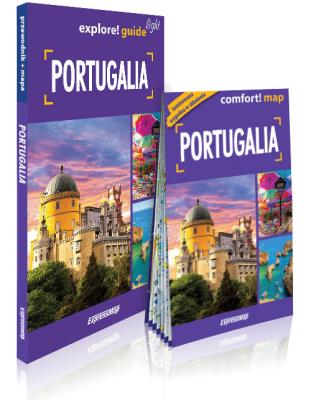 Explore! guide Portugalia w.2019. Autor: Andrasz Janusz. SmakLiter.pl Okładka książki Explore! guide Portugalia w.2019