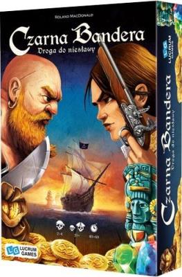 Gra - Czarna Bandera. Wydawca: Lucrum. SmakLiter.pl Opakowanie Gra - Czarna Bandera