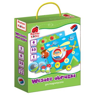 Opakowanie GRA MAGNETYCZNA WESOŁE OBRAZKI RK2010-04