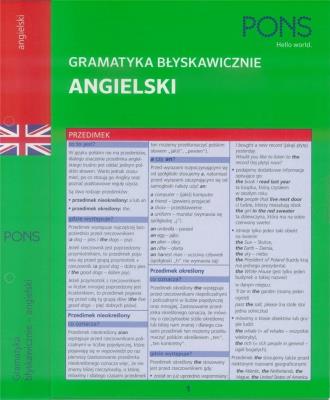 Okładka książki Gramatyka błyskawicznie. Angielski PONS