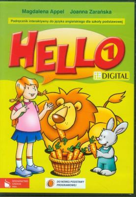 Hello 1.Digital.Podr.interaktywny do j.ang sz.. Autor: Appel Magdalena, Zarańska Joanna. SmakLiter.pl Okładka książki Hello 1.Digital.Podr.interaktywny do j.ang sz.