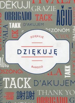 Opakowanie Henry karnet B6 Dziękuję