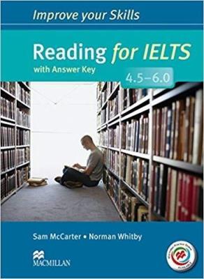 Improve your Skills: Reading for IELTS + key + MPO. Autor: Sam McCarter, Whitby Norman. SmakLiter.pl Okładka książki Improve your Skills: Reading for IELTS + key + MPO