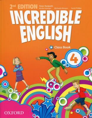 Okładka książki Incredible English  2E 4 CB OXFORD