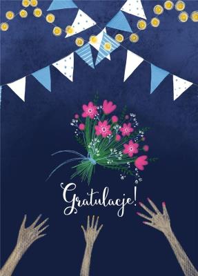 Opakowanie Karnet B6 Ślub - Gratulacje!