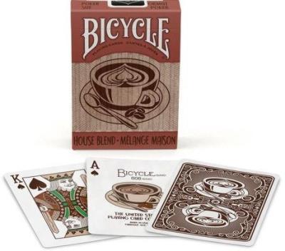 Karty House Blend BICYCLE. Wydawca: United States Playing Card Company. SmakLiter.pl Opakowanie Karty House Blend BICYCLE