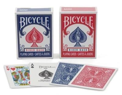 Karty Mini Deck BICYCLE. Wydawca: United States Playing Card Company. SmakLiter.pl Opakowanie Karty Mini Deck BICYCLE