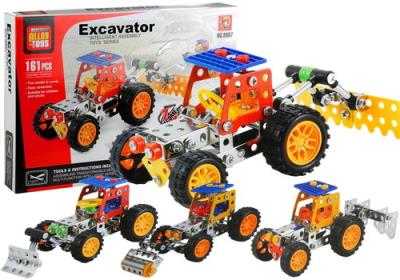 Opakowanie Klocki Konstrukcyjne 4 w 1 Pojazdy Budowlane