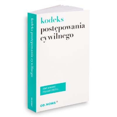 Kodeks Postępowania Cywilnego. Autor: Agnieszka Kaszok. SmakLiter.pl Okładka książki Kodeks Postępowania Cywilnego