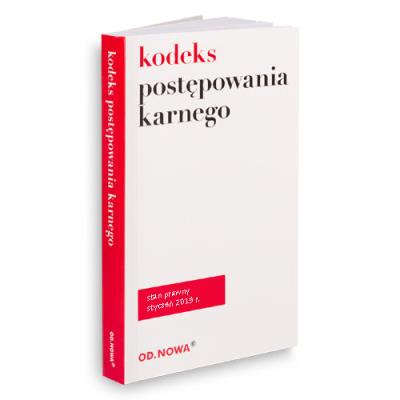 Kodeks Postępowania Karnego. Autor: Agnieszka Kaszok. SmakLiter.pl Okładka książki Kodeks Postępowania Karnego