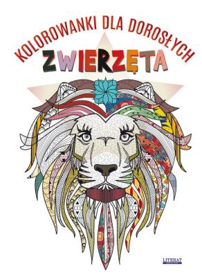 Okładka książki Kolorowanki dla dorosłych. Zwierzęta