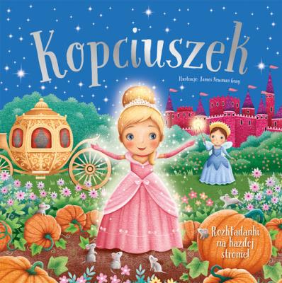 Kopciuszek. Autor: James Newman Gray (ilustr.). SmakLiter.pl Okładka książki Kopciuszek