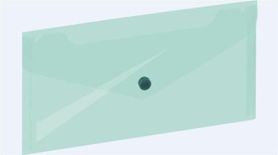 Opakowanie Koperta na zatrzask 254x130mm zielona GRAND