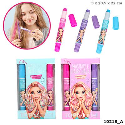 Opakowanie KREDA DO WŁOSÓW TOP MODEL 10218 MIX WZORÓW