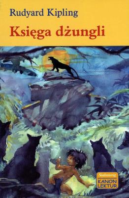 Księga dżungli. Autor: Rudyard Kipling. SmakLiter.pl Okładka książki Księga dżungli